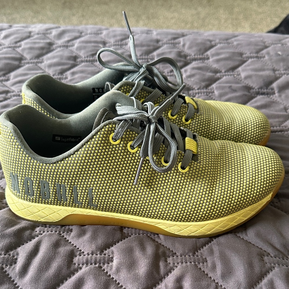 NOBULL Lemon Mesh Sneakers